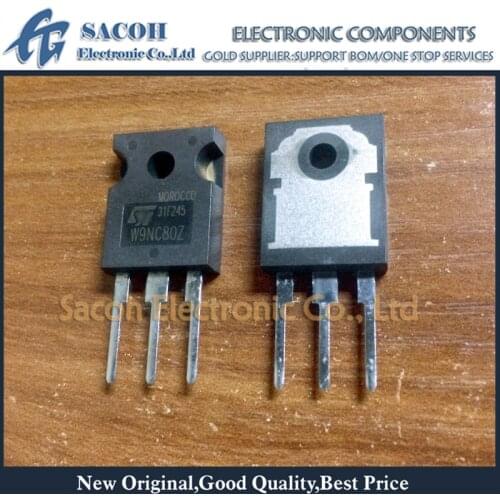 Free Shipping 10Pcs STW9NC80Z W9NC80Z STW9NC70Z W9NC70Z TO-247 9A 800V N-ch Power MOSFET
