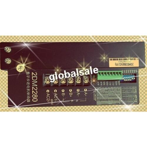 FREE SHIPPING 2DM2280 2 phase NEMA42 NEMA52 stepper motor driver 32bit DSP AC80-220V 8.2A JMC