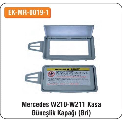 ALTECH MERCEDES W210 - W 211 CASE For SUNSHADES COVER (GRAY) SINGLE EK-MR-0019-1