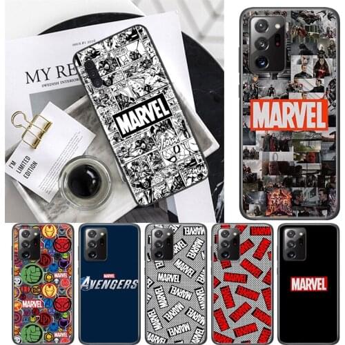 Marvel Logo Avengers For Samsung A72 A52 A02 S A32 A12 A42 A51 A91 A81 A71 A41 A31 A21 S A11 A01 A03 Core UW Phone Case