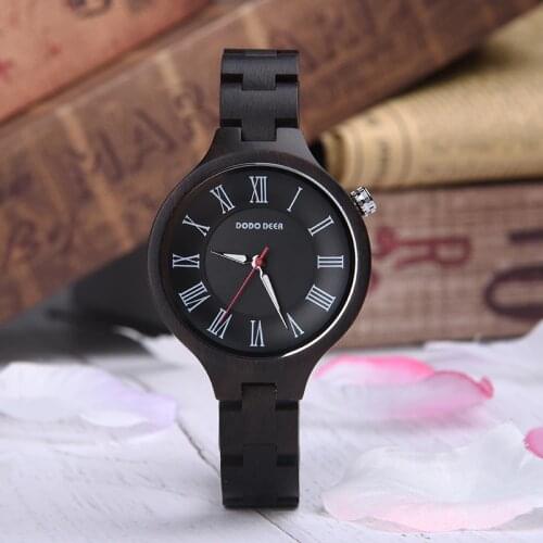 Wooden Watches for Women in Quarz Wristwatch Ladies Female Simple Style часы женские Relojes Para Mujer Dropshipping Gift