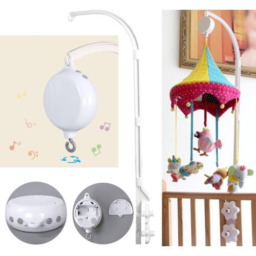 35 Songs Rotary Baby Mobile Crib Bed Bell Toy Battery Operated Music Box Bell Crib Electric Baby Toy