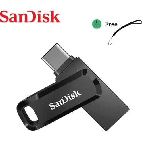 SanDisk SDDDC3 Type C USB 3.1 Flash Drive 128GB 64GB 32GB Pendrive Memory Stick 3.0 USB Disk Pen Drive 32 64 128 For Smartphone
