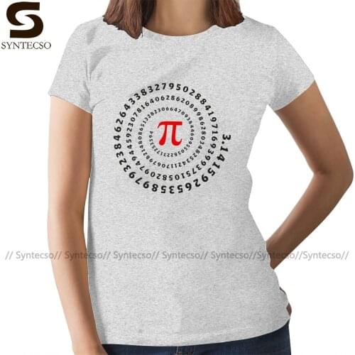Number T-Shirt Mathematics Math Irrational Number T Shirt O Neck New Fashion Women tshirt Ladies Tee Shirt