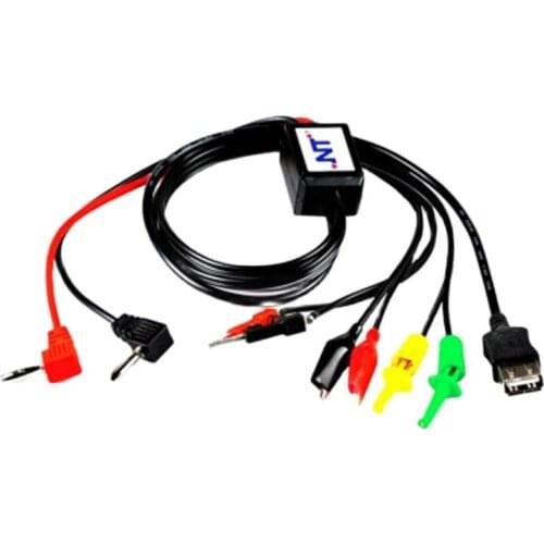 Kaisi Power Data Cable DC Power Supply Current Test Cable For iPhone Sony Samsung Mobile Phone Repair With USB Output