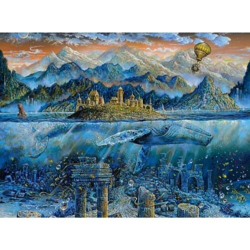 Creative for Adults Jigsaw Puzzle 2000 Pieces Anime Cartoon Educational Toys Puzzles Children Learning Toys Juguetes Toy BC50PT