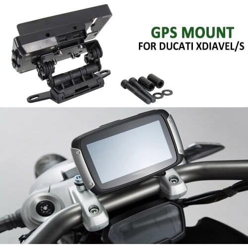 Motorcycle GPS Mount Phone Bracket For Ducati XDiavel S 2016-2021
