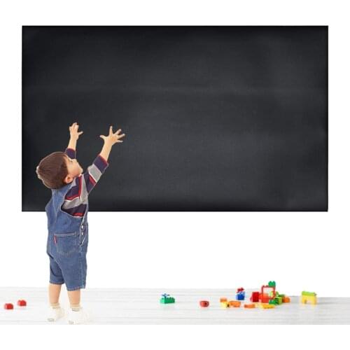 Soft Magnetic Chalkboard Marker Wall Stickers Removable whiteboard Decals Great Learning Black Board Stickers for Office School