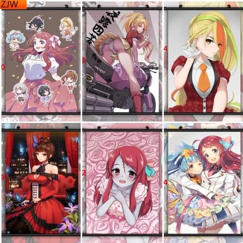 Zombieland Saga Minamoto Sakura Nikaidou Saki Anime Manga Diamond Painting Diamond Embroidery Cross Stitch Kits Home Decor