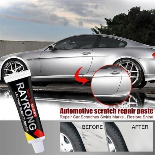 Car Scratch Remover Paste Car Scratching Repair Paste Paint Care Cream White Pearl White Red Black Silver Car Maintenance