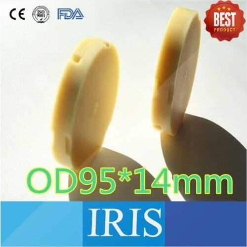 OD95*14mm/16mm 35 Pieces Temporary Crown Used Dental PMMA Block ZirkonZahn Milling System Dental PMMA Block