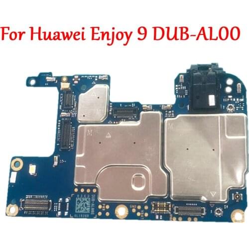 Tested Work Original Unlock Motherboard for huawei enjoy 9 enjoy9 DUB-AL00 DUB-AL00a Mainboard Logic Circuit Electronic Chips