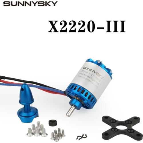 Sunnysky X2220 Iii X2220-iii 980 1400 Kv 3S Outrunner Brushless Motor For RC Airplane Accessories
