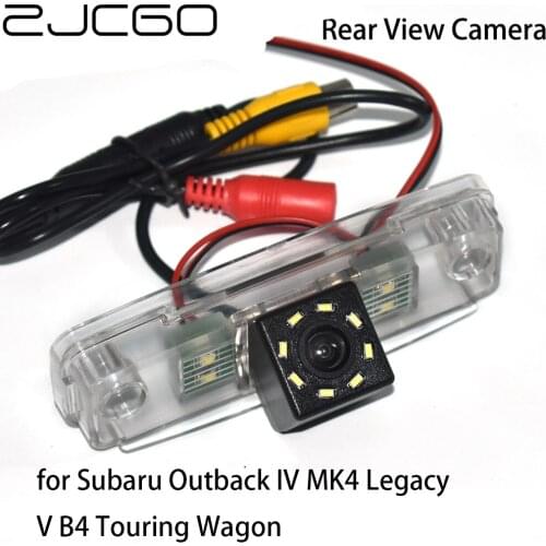 ZJCGO CCD HD Car Rear View Reverse Back Up Parking Night Vision Camera for Subaru Outback IV MK4 Legacy V B4 Touring Wagon