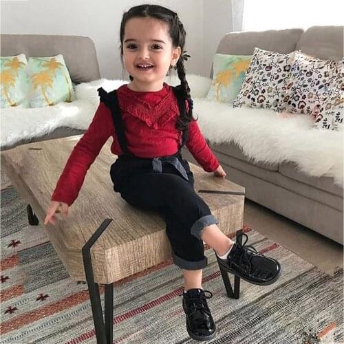2PCs Toddler Kids Clothes Sets Baby Girls Bow Blouse Shirt Tops Plaid Belt Pants Outfits Costume Suit vetement enfant fille