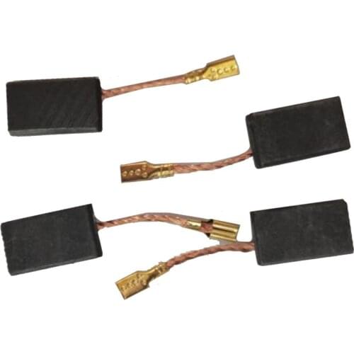 4PCS Power Tools Carbon Brush Electric Hammer Angle Grinder Graphite Brush Replacement For Bosch GWS 1000 1100 1400 10 11 14