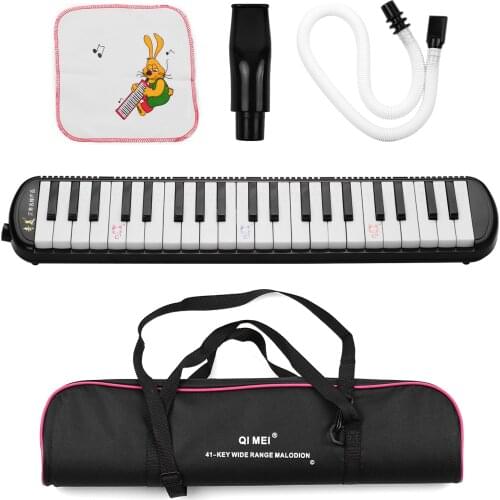 41 Keys Melodica Pianica Mouth Piano Air Piano Keyboard Musical Instrument for Music Education Accompaniment Gift Kids
