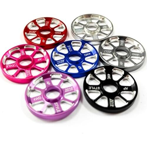 Self-Made 4WD accessories Eight-Jaw Aluminum Alloy Wheels Multicolor With Wheel Lock 19MM Thick 2MM Four-Wheel