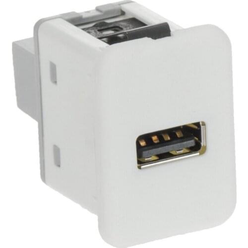 20944418 Car Center Console USB Jack Port Interface Socket for 2011-20 Cadillac Chevrolet GMC Saturn Buick