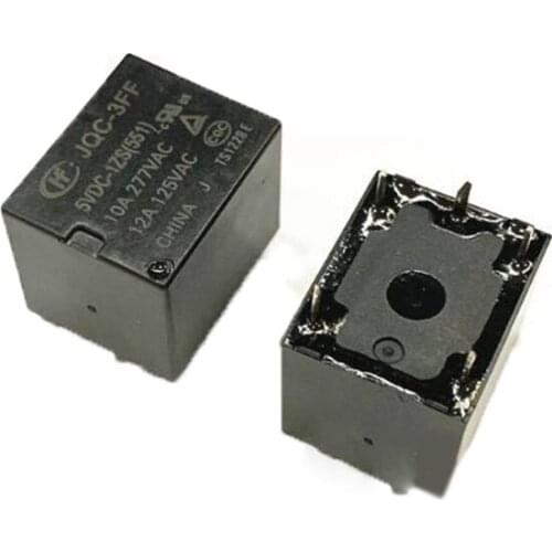 HOT 5V relay JQC-3FF-5VDC-1HS JQC 3FF 5VDC 1HS JQC3FF5VDC1HS DC5V 5VDC 10A 5PIN