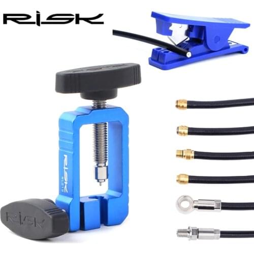 RISK Bicycle Oil Needle Installation Tool MTB Road Bike Hydraulic Brake Hose Cutter For BH59 BH90 RL212 Bicycle Repair Tools