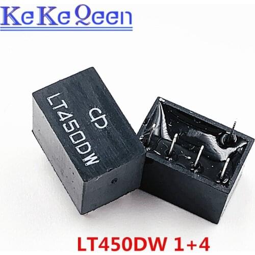 10PCS/LOT LT450DW LT450D LT 450DW LT450 450D 1+4 5Pin 450KHz ceramic filter For communication Signal relay