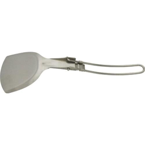 Outdoor Camping 304 Stainless Steel Folding Spatula Picnic Tool Splittable Cooking Shovel Portable Kitchen Supplies