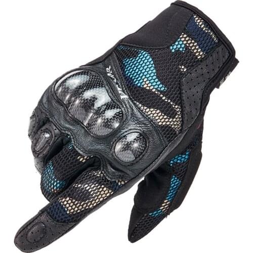 Motorcycle Racing Glove Guantes Moto Luvas Full Finger Motocross Biker Gloves Summer Breathable Touchscreen Knight Gloves