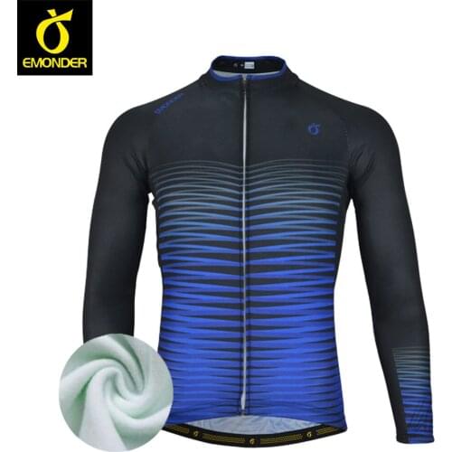 Mens Cycling Jacket winter thermal fleece Cycling Jersey long Sleeve Cycling Jersey Pro MTB Bike Jersey blackhawks jersey