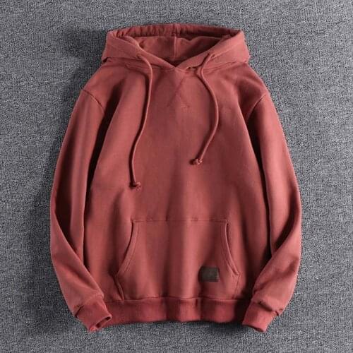 2020 new arrival simple fashion style Plush Hoodie European and American mens casual outerwear in autumn and winter coat 0384