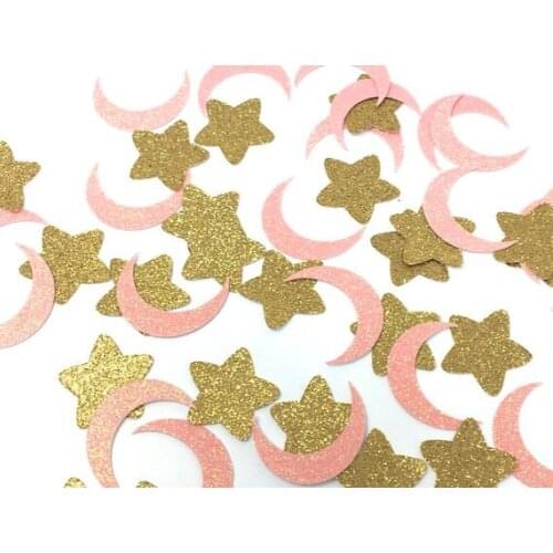 Personalize glitter snowflake birthday Confettis Table Scatter baby bridal shower bachelorette engagement party decorations