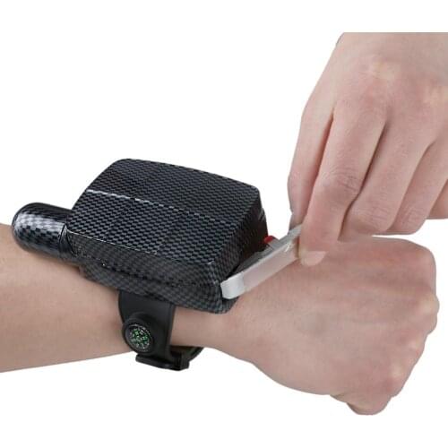 Portable Anti Drowning Lifesaving Bracelet Swimming Safety Self RESCUE Wristband Backpack Float Air Bag Kid Baby Lifesaver