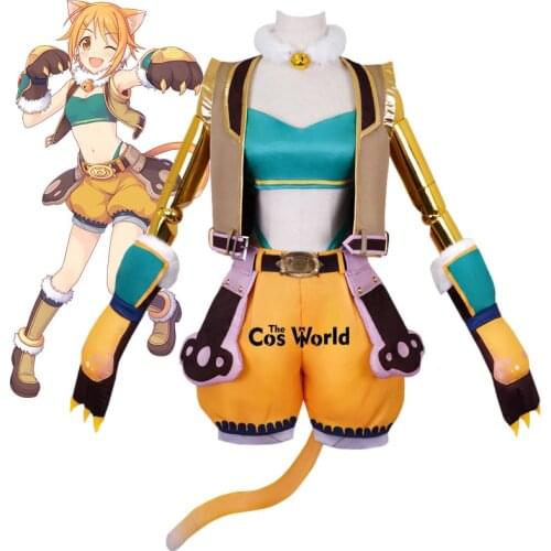 Princess Connect! Re:Dive Harusaki Hiyori Uniform Outfit Games Anime Cosplay Costumes