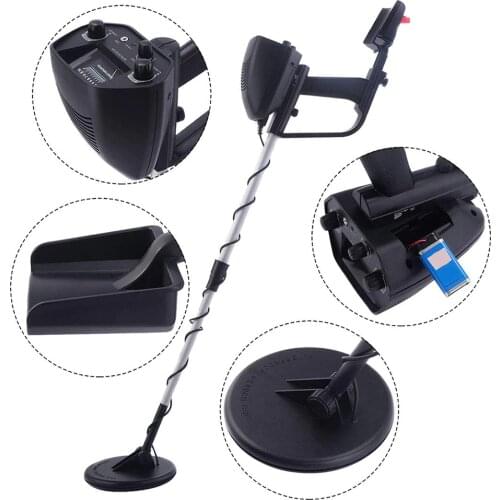 Metal Detector Professional Underground Metal Detector Adjustable Treasure Hunter Tracker Detector Metal Circuit Detector