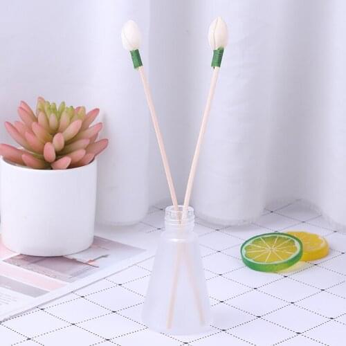 Clear Glass Aroma Diffuser Empty Bottles DIY Replacement Reed Jars Wedding Scrub Cone Containers for Essential Oils Party Decor