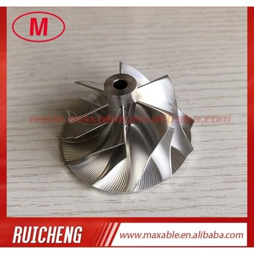 RHF5 reverse 6+6 blades 41.80/54.00mm high performance Turbo Billet/milling/aluminum 2618 compressor wheel