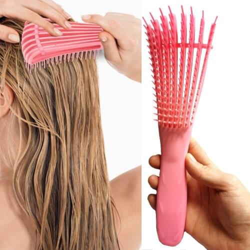 Scalp Massage Detangling Brush for Natural Hair African America 3a to 4c Curly Hair comb dropshipping 2020 best selling products
