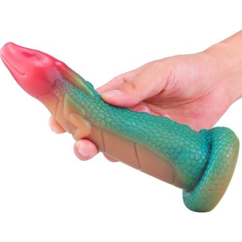 Cute Dragon Penis Soft Cute Dildo with Suction Cup Big Dick Animal Anal Dildos Vagina Massager Masturbator Sex Toys For Women 18