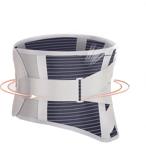 Steel medical BracesTherapy Waist Belt Posture corrector Adjustable fitness back support lumbar support Lower Back Pain Relief