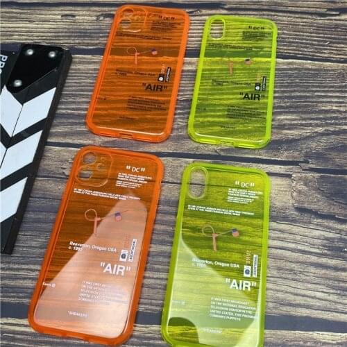 Street Fashion off soft case for iphone 12 mini 11 pro x xs max xr 8 7 6 6s plus SE 2 silicone phone cover coque fundas capa