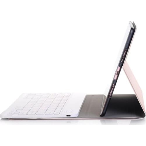 Ultra Slim Case for Apple iPad Pro 10.5 with Detachable Bluetooth Keyboard, Flip Stand Smart Cover for iPad 10.5'' Tablet Shell