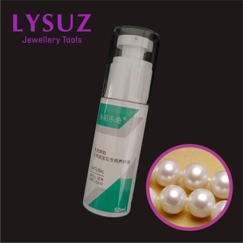 Natural Pearls Shells Care Liquid Cleaner Organic Gemstone Jewelry Maintenance Oil Hawksbill Tortoise Cleaning Fluid Lysuz