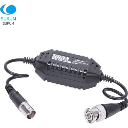 5 Pieces CCTV Security HD CVI/AHD/TVI/CVBS Ground Loop Isolator Coaxial Cable BNC Video Balun For Security Camera System
