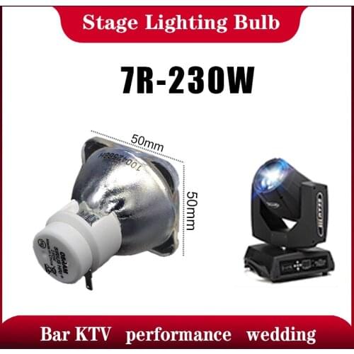 7R 230W Movings Head Light Moving Head Beam Lamp Replacement Bare Bulb 7r 230w lamp