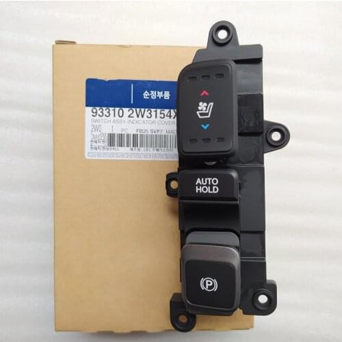 933102W315 Genuine original Parking Brake Heating Window Switch for OEM Parts for Hyundai 2013-2014 Santa Fe DM 933102W3154X