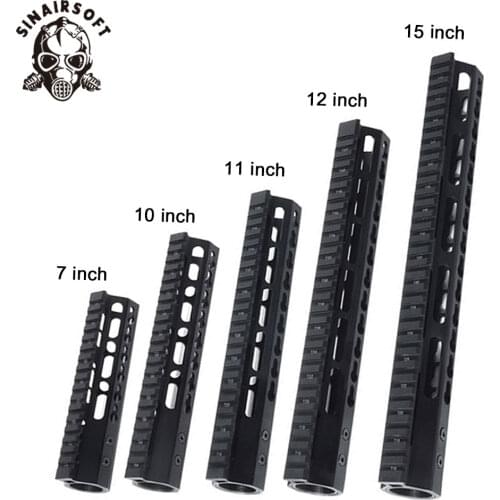 AR-15 M4 M16 NSR Free Float Keymod Handguard Picatinny Protector Kartini Rail Base Rifle Scope Mount Bracket Forend Barrel Nut