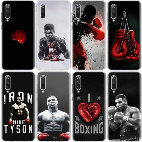 Mike Tyson Boxer Man Phone Case For Xiaomi Mi Note 11 10 9 CC9 10T 8 A3 A2 A1 M2 F2 Lite Pro X3 F1 F3 CC9E 6X 5X Coque Cover