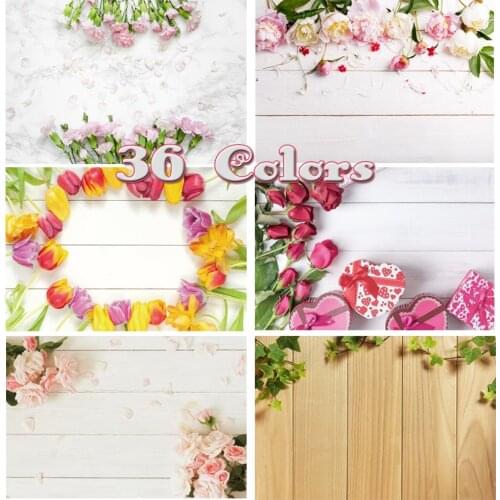 Yeele Wedding Flowers Wood Spring Baby Pet Dolls Photography Backdrops Personalized Photographic Backgrounds For Photo Studio