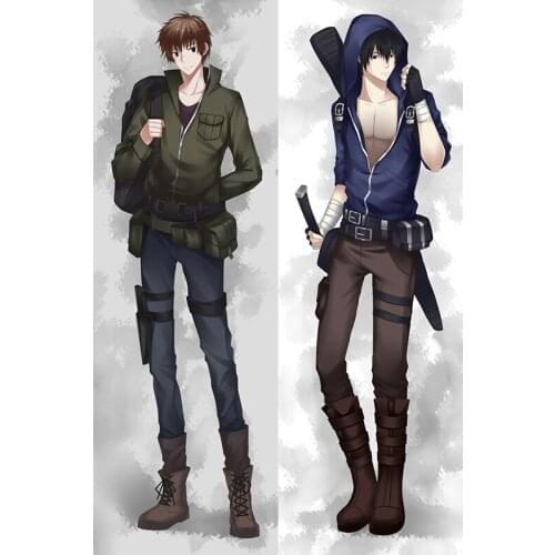 Hot Japanese Anime Hugging Pillow Cover Case Pillowcases Decorative Pillows Double-Sided 2Way 2WT 50X160CM DIY