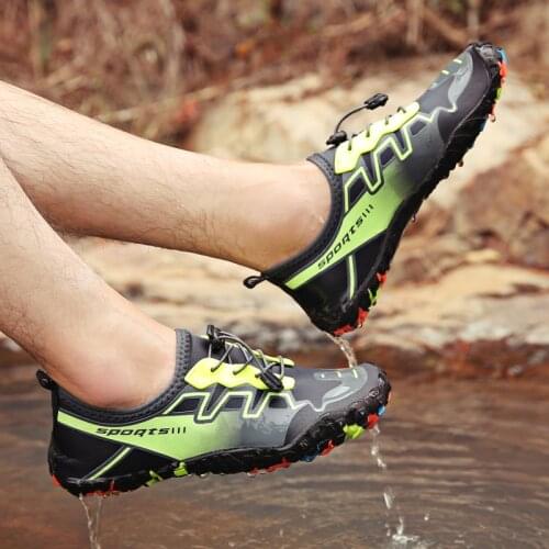 Hiking Shoes Men Outdoor Climbing Sneakers Women Water Shoe Comfortable Lightweight Quick Dry Trekking Barefoot Upstream Elastic